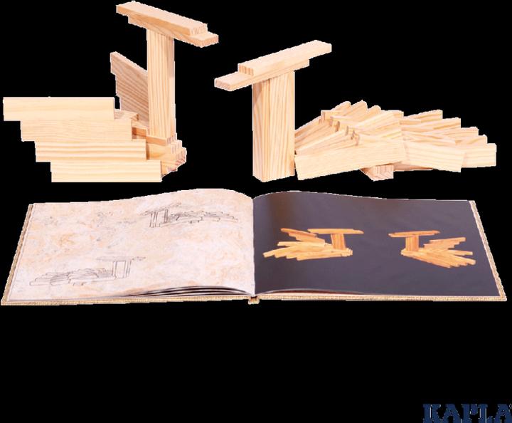 Actual product image Kapla Book 4 beige
