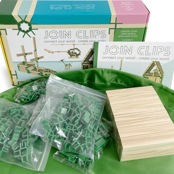 Actual product image Join Clips Clips connect fasteners starter set, 240 pcs.