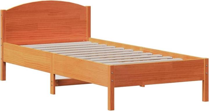Produktbild vidaXL Bett mit Regal (180 x 200 cm)