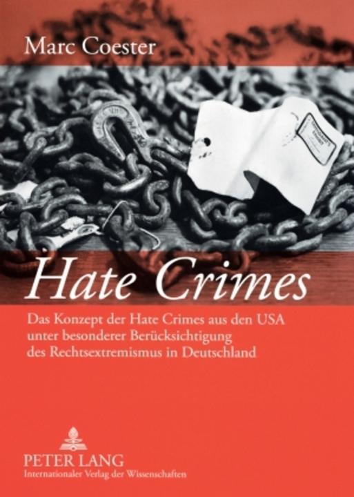 Produktbild Hate Crimes (Deutsch, Marc Coester, 2008)
