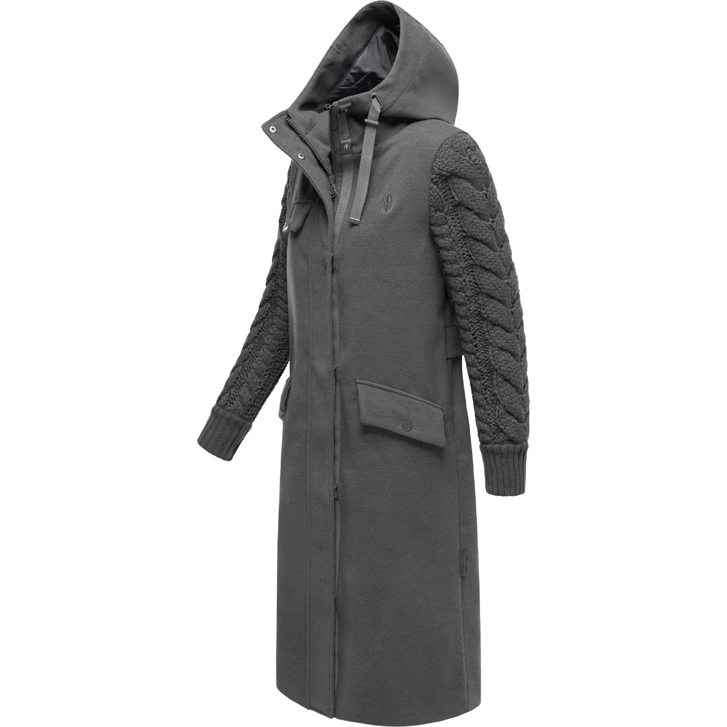 Thumbnail - Navahoo, Damen, Jacke, Knit Babe 14 (S), Grau, S