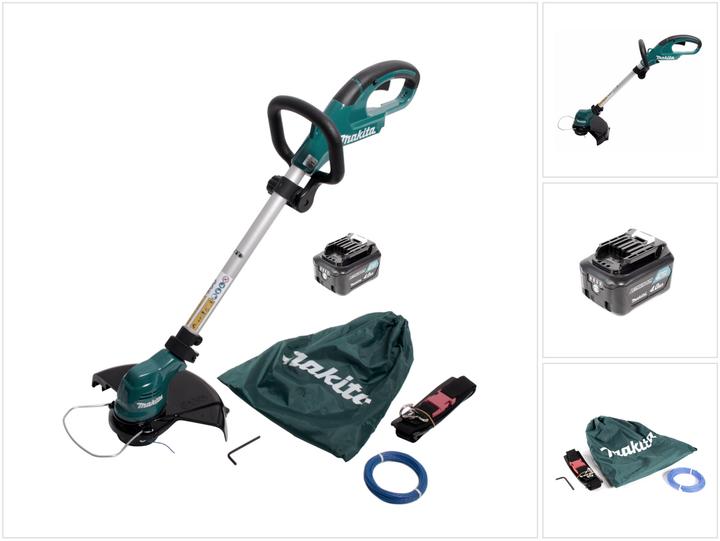 Produktbild Makita UR 100 DM1 Akku Rasentrimmer 10,8V + 1x Akku 4,0Ah + 1x Fadenkopf und Zubehör - ohne Lader (Trimmfaden)