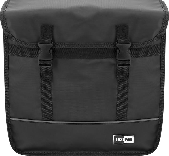 Immagine prodotto Lastpak Borsa da bicicletta doppia 35 litri bisonyl nero o (35 l, Borsa portapacchi)