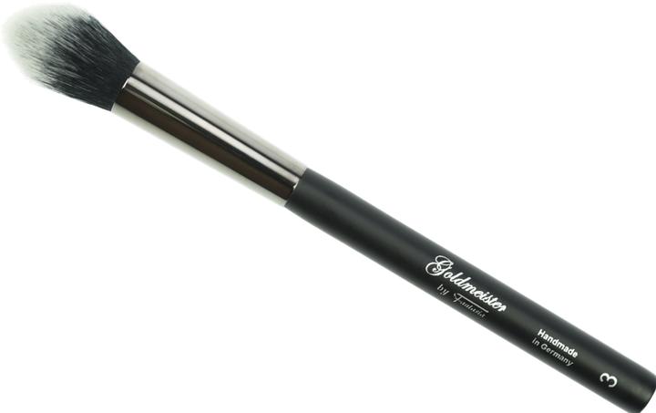 Immagine prodotto Pennello da fard a forma di tulipano (3) in finissimo pelo di Toray, ghiera rotonda, lunghezza: 19 (Fard)