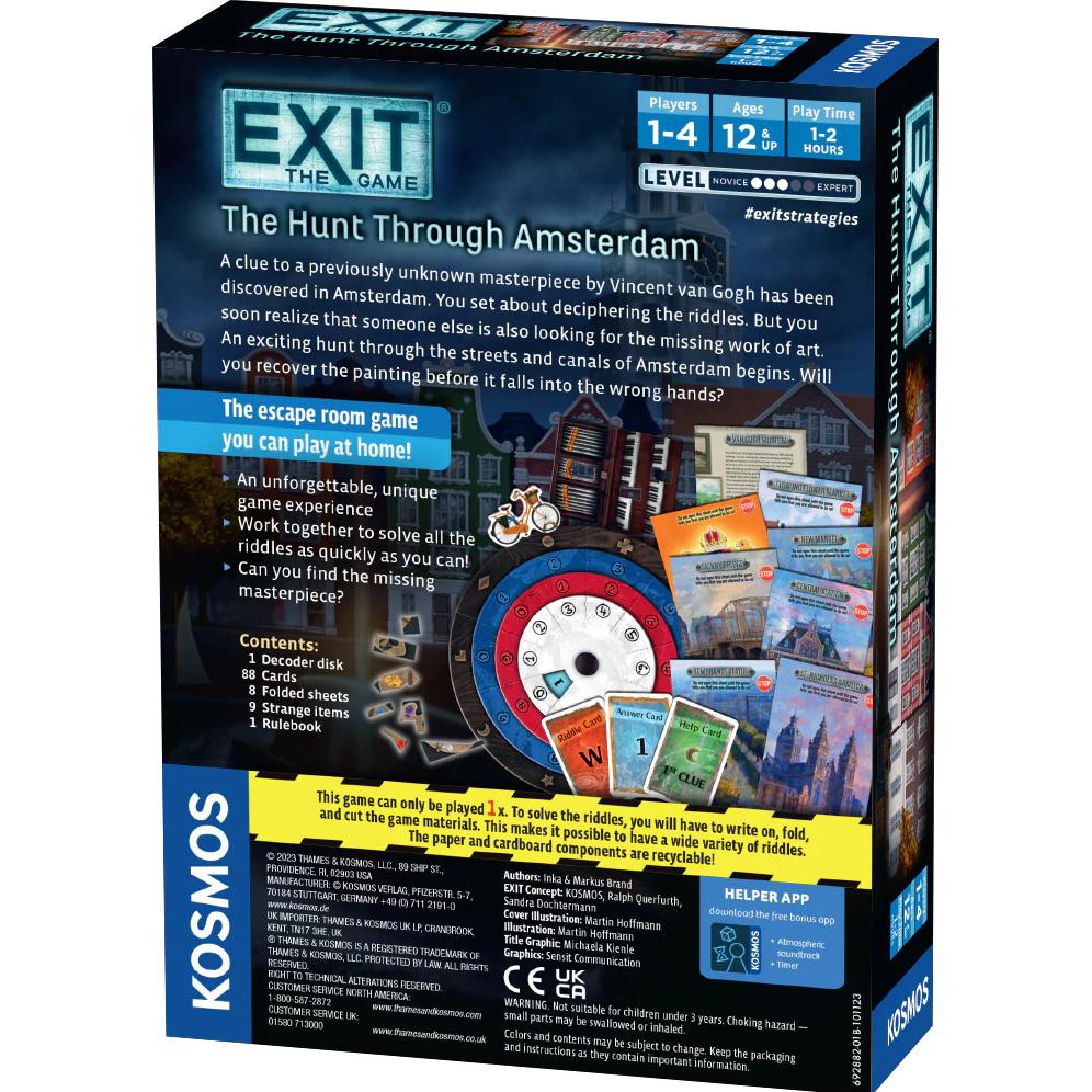 Kosmos EXIT 20: The Hunt Through Amsterdam (EN) (KOS01887) (Englisch)