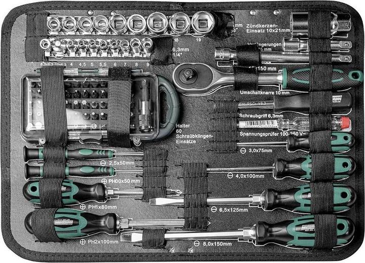 Produktbild Mannesmann Werkzeug-Satz (124 Teile)