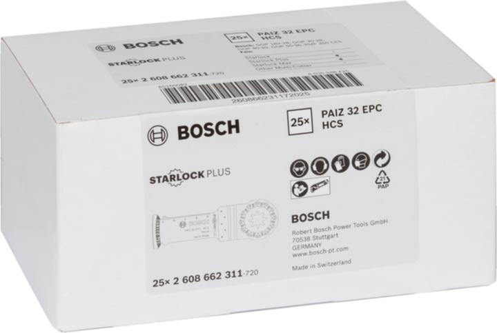 Image du produit Bosch Professional Zubehör Lame de scie plongeante Accessoires PAI