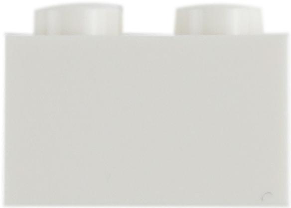 Actual product image LEGO 2X2 bricks white - Classic, Basic, City - white - 3003 pieces 100 pcs. (3003, LEGO Accessories)