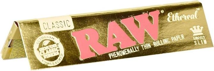 Actual product image RAW Classic Ethereal Papers King Size Slim Display