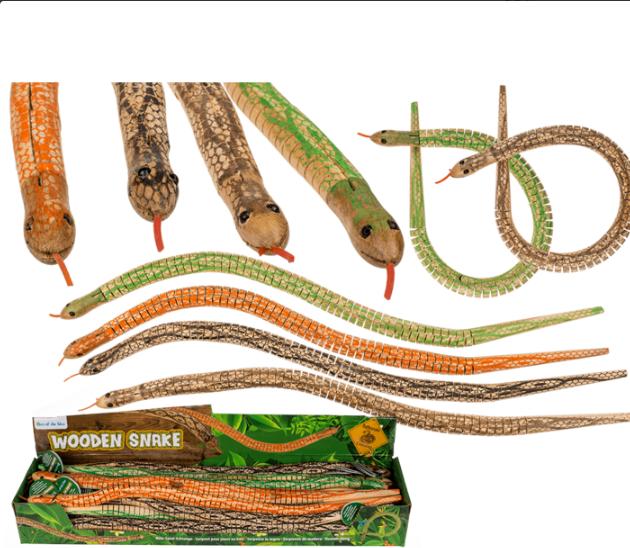 Out of the blue Ootb Wooden play snake, 50 cm Galaxus