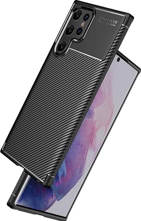 Produktbild Screenguard Carbon Design TPU Case (Samsung Galaxy S22 Ultra)
