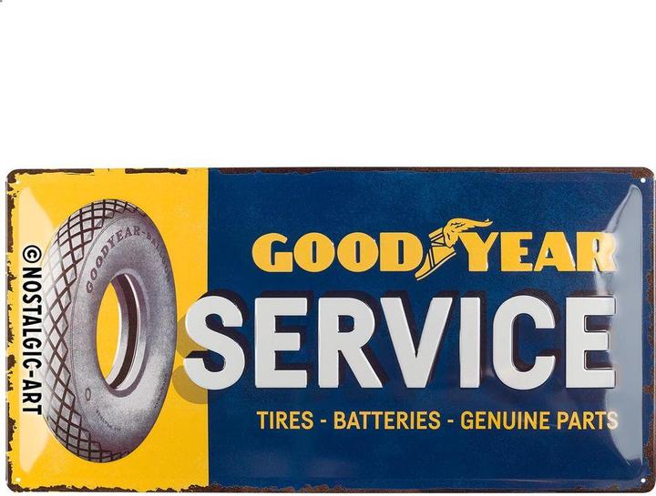 Produktbild Tomato Blechschild Goodyear - Service (50 x 50 cm)