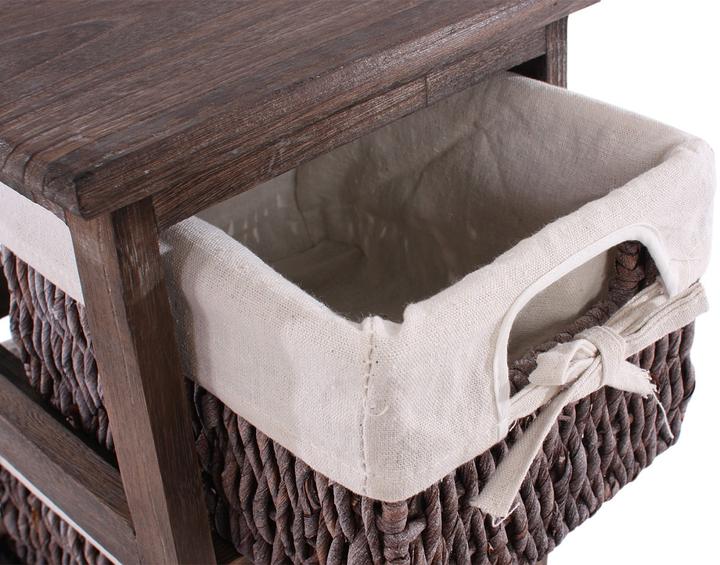 Produktbild JOHN316 Shabby Chic Kommode (25 x 28 x 90 cm)