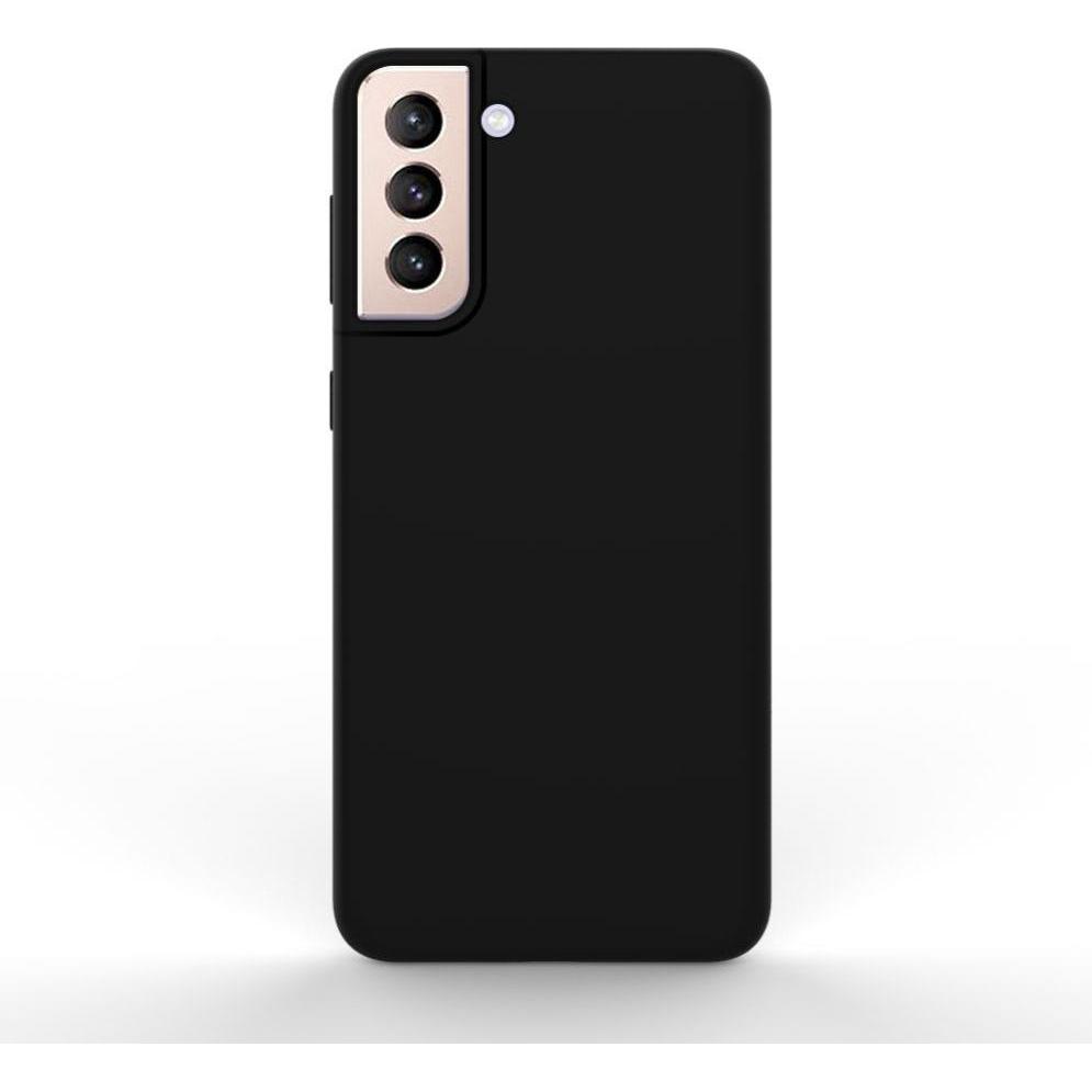 Evelatus Back panel cover Samsung Galaxy S22 Premium Magnetic Soft Touch Silicone Case Black (Samsung Galaxy S22), Cover smartphone, Nero