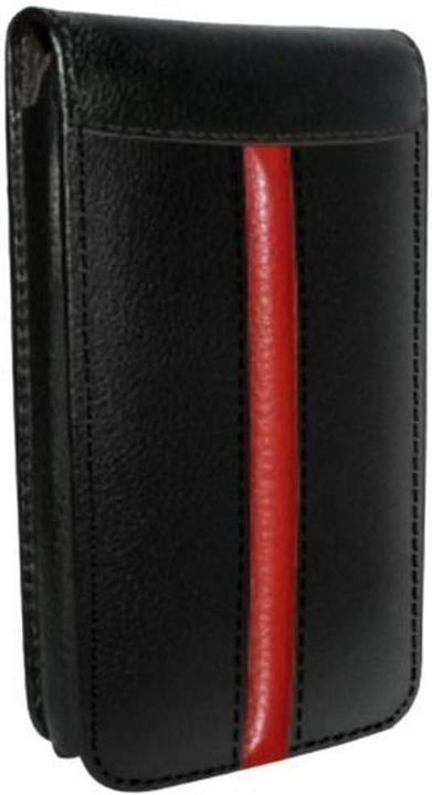 Produktbild Piel Frama Classic Magnetic Race Edition Leather Case for Apple iPhone 5/5S - Black/Red (Apple iPhone 5)