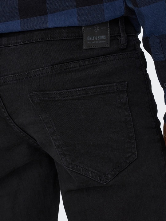 Actual product image Only & Sons Onsloom Slim Black 0448 Dcc Dnm Noos (W33/L36)
