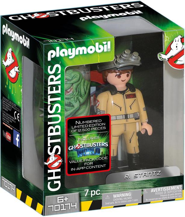 Produktbild Playmobil Ghostbusters Sammlerfigur R. Stantz (70174, Playmobil Ghostbusters)