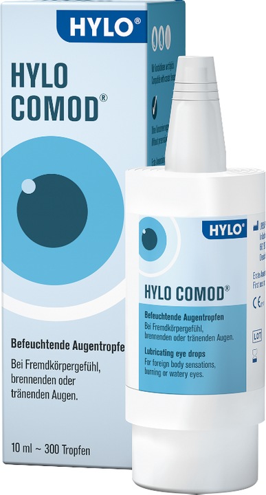 Image du produit HYLO Gouttes pour les yeux Comod (10 ml, 10 ml de solution)