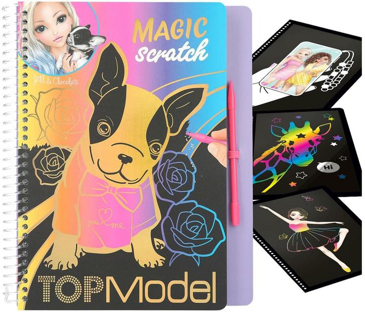 Actual product image Depesche TOPModel - Magic-Scratch Book - ( 0412410 )