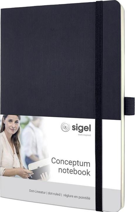 Actual product image Sigel Notebook CONCEPTUM Softcover Softwave (A5, Checked, Soft cover)