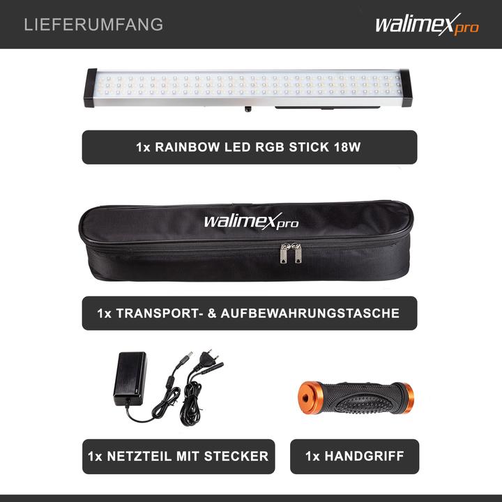 Actual product image Walimex pro Rainbow RGB Stick (Rod light)