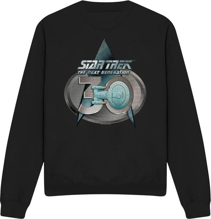 Actual product image Unisex Adult The Next Generation 30 Logo Sweatshirt (XL)