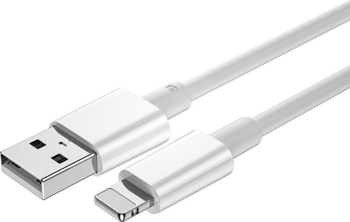 Produktbild Wiwu Kabel C006 USB - Lightning 1,2 m 2,4A weiss (1.20 m, USB 3.2 Gen 1)