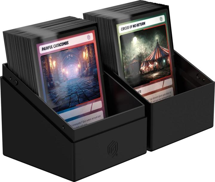 Produktbild Ultimate Guard Boulder Deck Case 100+ Solid Noir
