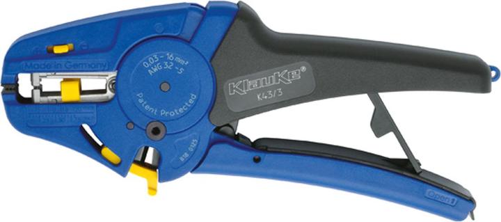 Actual product image Klauke Cable stripping tool 0.03 - 16mm2, incl (200 mm)