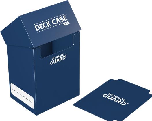 Actual product image Ultimate Guard UGD010255 - Deck Case - for 80+ Cards, Standardsize, blue