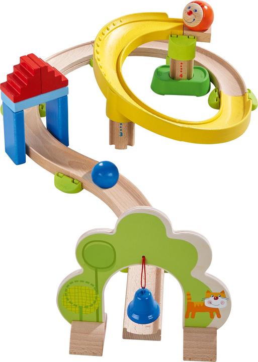 Actual product image Haba Kullerbü marble run and extensions