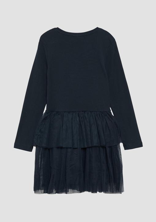 Produktbild S.Oliver Kleid Volantkleid mit Glitzerprint (92)