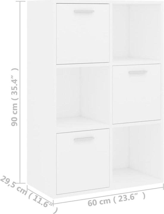 Produktbild vidaXL Madisen (60 x 29.5 x 90 cm)