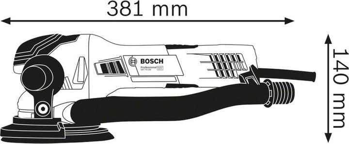 Actual product image Bosch Professional GET 75-150 Professional (Eccentric grinder, 750 W)