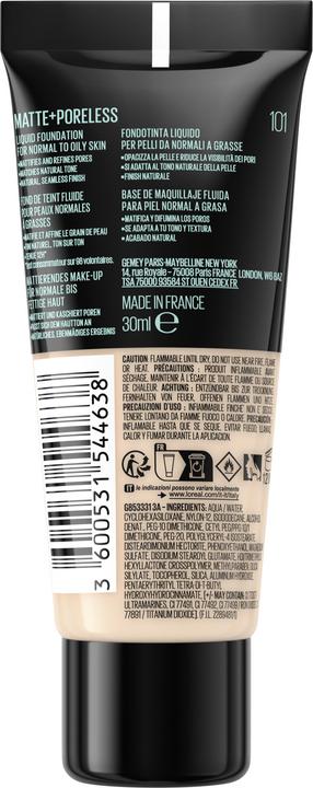 Actual product image Maybelline New York Fit Me (101 True Ivory)