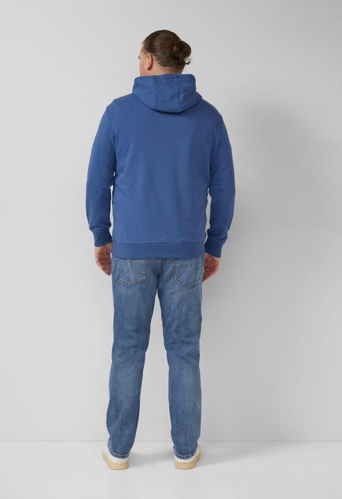 Produktbild s.Oliver Sweatshirt Kapuzenpullover aus Baumwollmix mit Label-Print (3XL)