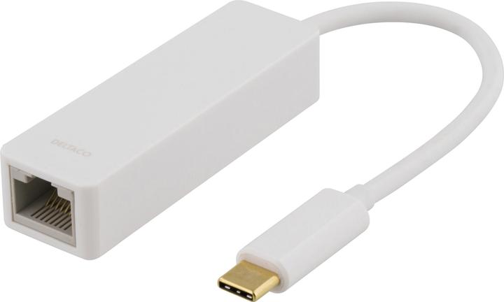 Deltaco USBC-GIGA1 Network card Ethernet (USB-C, RJ45 (1x))