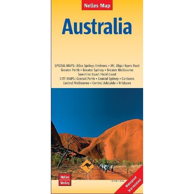 Map Australia, Landkarte
