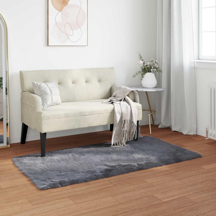 Produktbild vidaXL Kunstschaffell Teppich (80 x 150 cm)