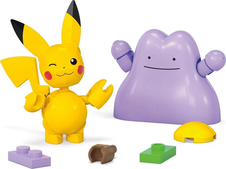 Produktbild MEGA Pokémon 2er Pokéball Set - Pikachu und Ditto