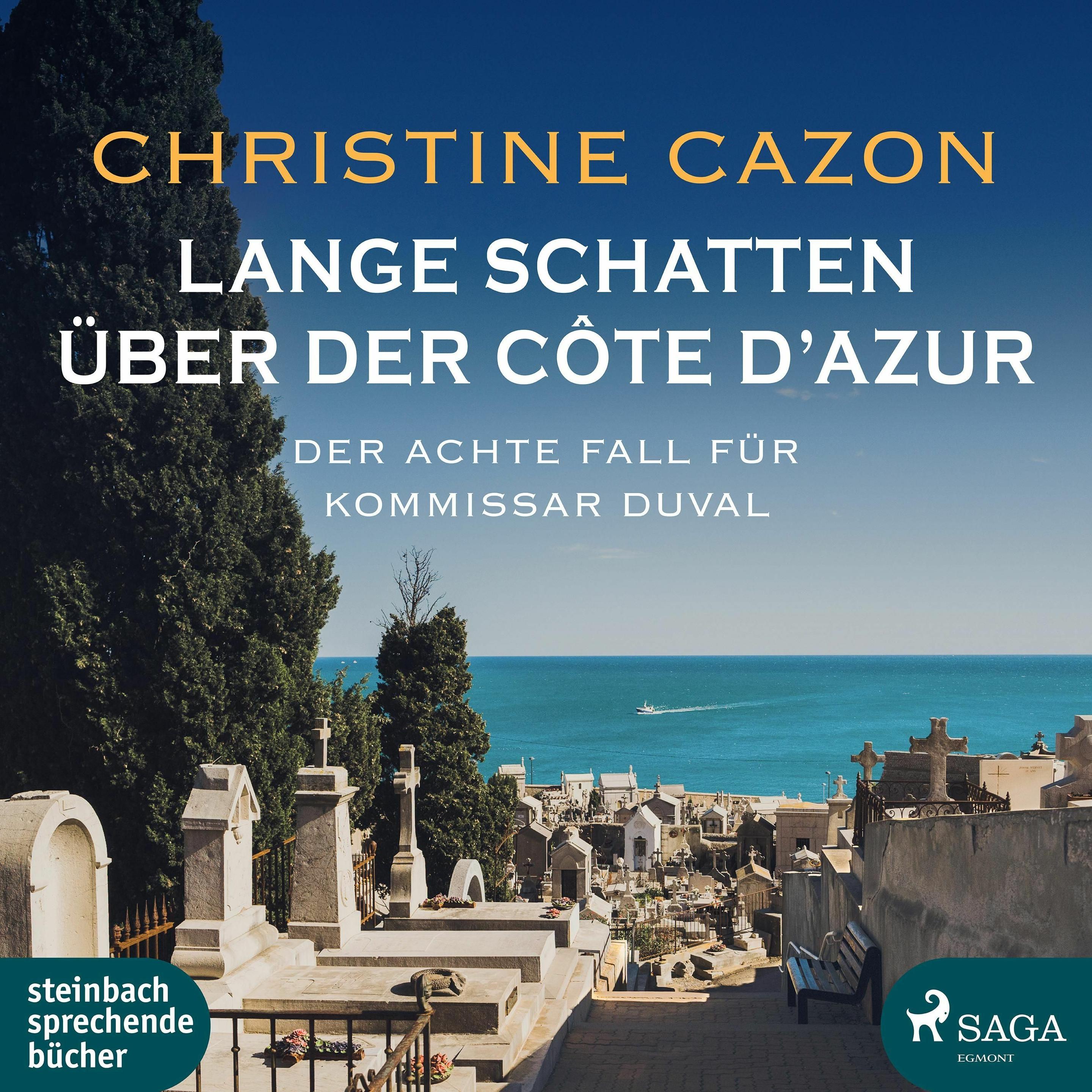 Cazon:Lange Schatten über der Côte d'Az, Belletristik von Christine Cazon, Gert Heidenreich