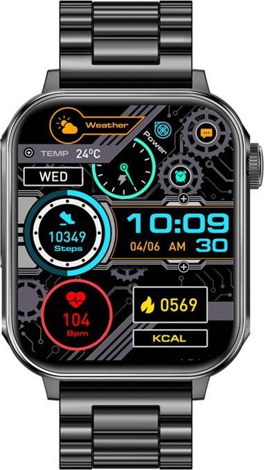 Actual product image Colmi Smartwatch P80 (steel black) (44.30 mm)