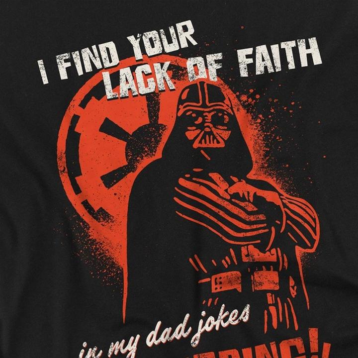 Produktbild Star Wars Dad Jokes Disturbing TShirt (L)