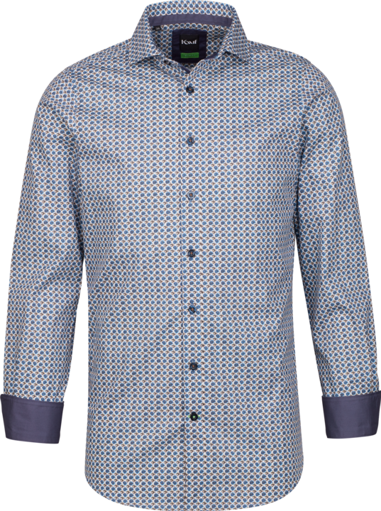 Produktbild Kauf London New Kent Langarm slim fit mit Kontrast (40)