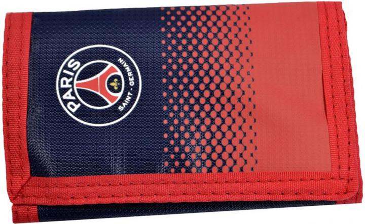 Actual product image Paris Saint Germain Wallet with colour gradient