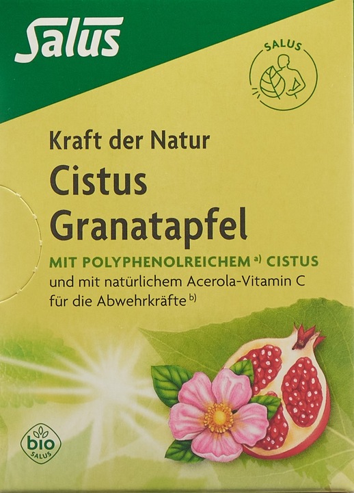 Actual product image Salus Cistus Granatapfel Tee Bio (63 g)