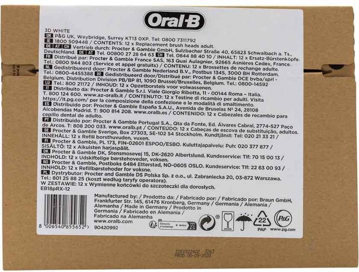 Produktbild Oral-B Pro 3DWhite (12 x)