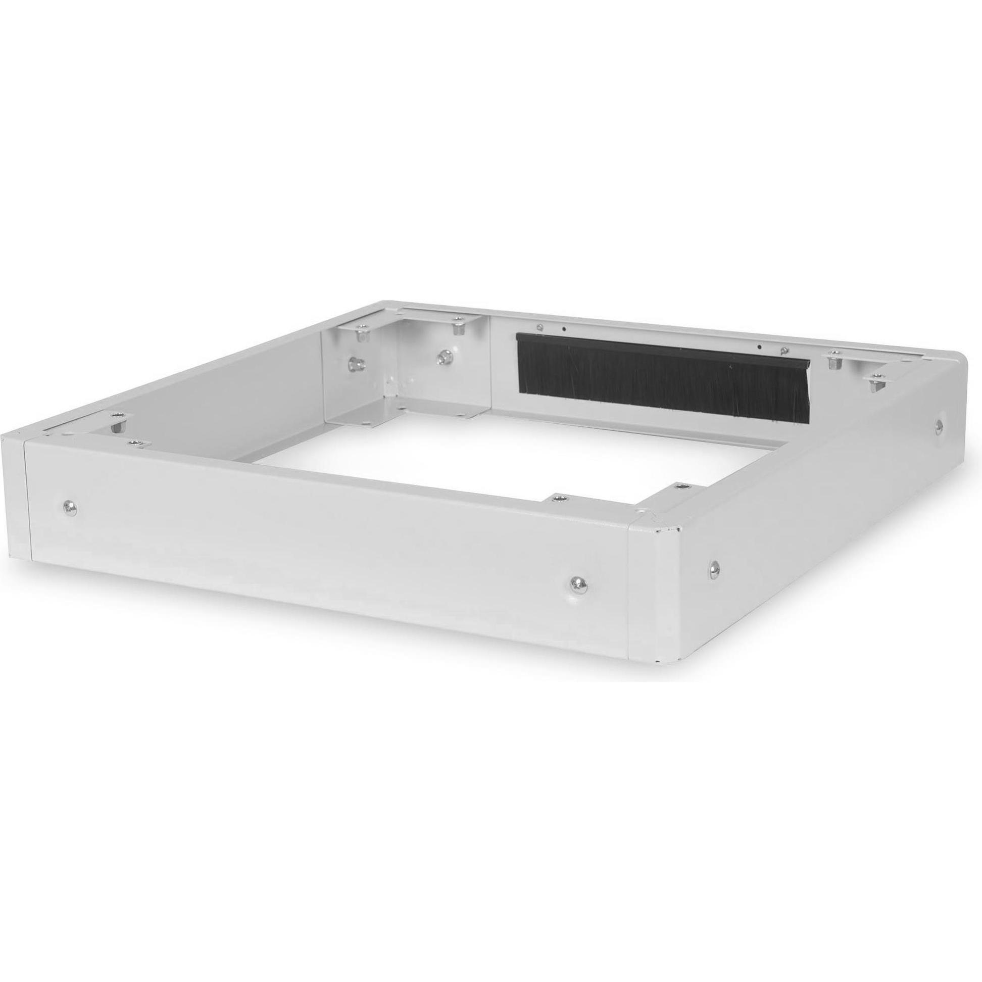 Digitus DN-19 PLINTH-6/6-1 Base 600 x 600 per armadi di rete Unico, grigio, Accessori per armadio rack, Grigio