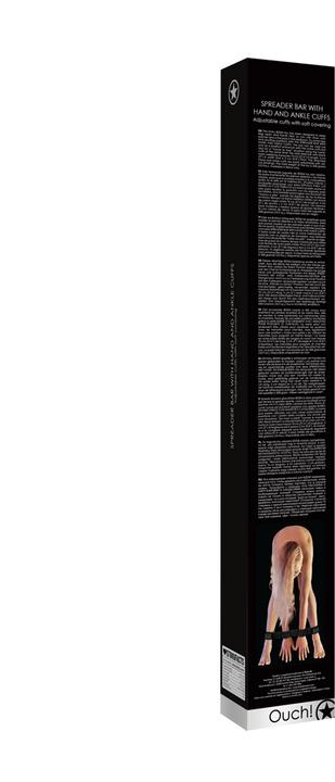 Image du produit Ouch! Barre d'étalement avec poignets et chevilles