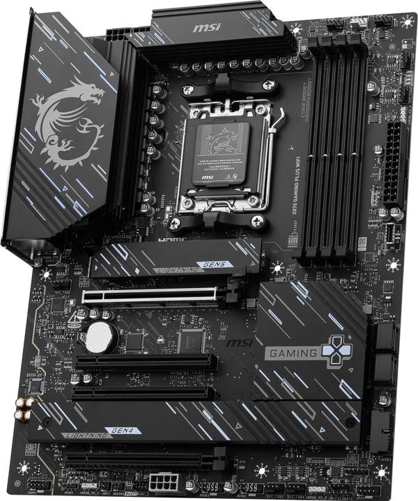 Produktbild MSI X870 GAMING PLUS WiFi (AM5, AMD X870, ATX)